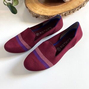 Rothy's Garnet Reflective Stripe Loafer | Women’s Size 11